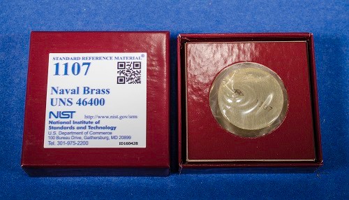 SRM 1107  海軍黃銅UNS 46400標(biāo)準品