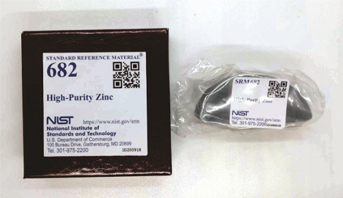 SRM 682  高純鋅標準品