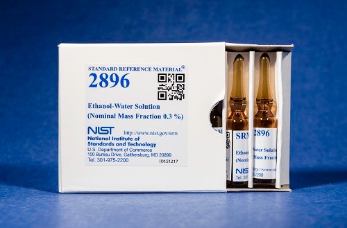 SRM 2896  乙醇 水溶液標準品(標稱質量分數(shù)0.3%)